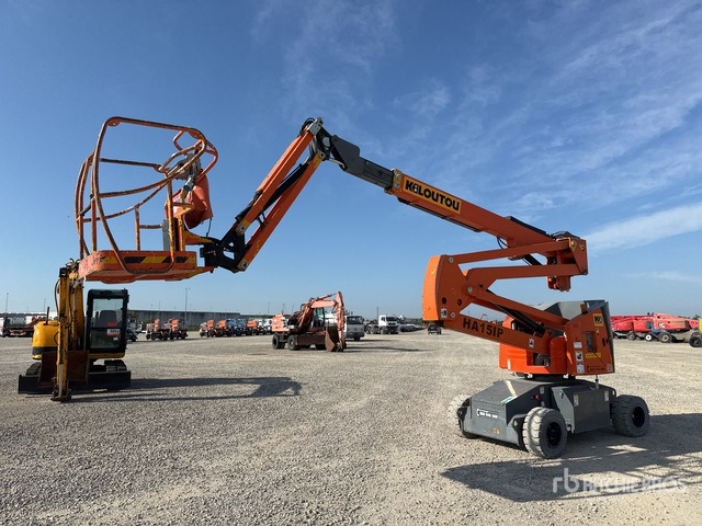 2011 Haulotte HA15IP Electric Articulating Boom Lift - Zglobna platforma: slika 2 2011 Haulotte HA15IP Electric Articulating Boom Lift - Zglobna platforma: slika 2