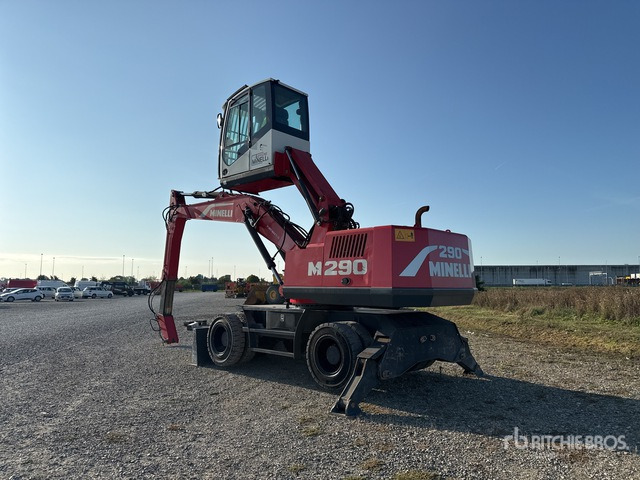 2012 Minelli M290 Movimentatore materiali su ruote - Bager za obradu otpada/ Industrije: slika 3 2012 Minelli M290 Movimentatore materiali su ruote - Bager za obradu otpada/ Industrije: slika 3