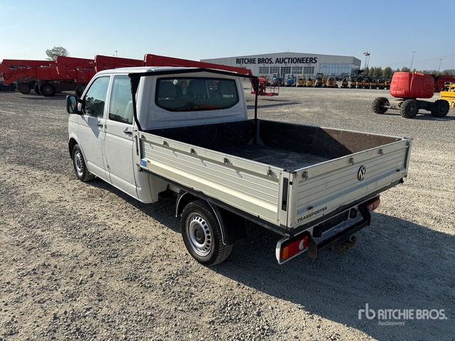 2014 Volkswagen Transporter Crew Cab Flatbed Truck - Dostavno vozilo s ravnom platformom: slika 3 2014 Volkswagen Transporter Crew Cab Flatbed Truck - Dostavno vozilo s ravnom platformom: slika 3