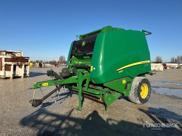 2015 John Deere 990 Round Baler - Balirka za okrugle bale: slika 1 2015 John Deere 990 Round Baler - Balirka za okrugle bale: slika 1