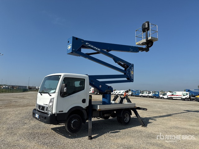 2015 Nissan Cabstar Cabstar 35.12 2015 Socage DA 324 24 m on Bucket Truck - Vazdušna platforma montirana na kamion: slika 1 2015 Nissan Cabstar Cabstar 35.12 2015 Socage DA 324 24 m on Bucket Truck - Vazdušna platforma montirana na kamion: slika 1