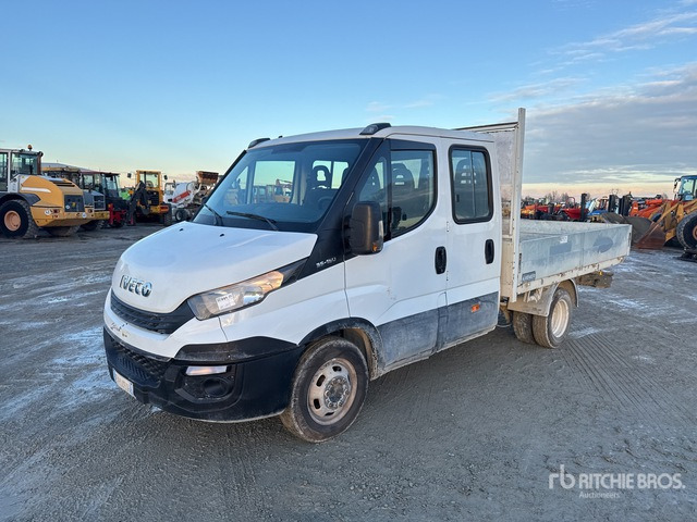 2019 Iveco Daily 35-150 Crew Cab Flatbed Truck - Kamion sa tovarnim sandukom: slika 1 2019 Iveco Daily 35-150 Crew Cab Flatbed Truck - Kamion sa tovarnim sandukom: slika 1