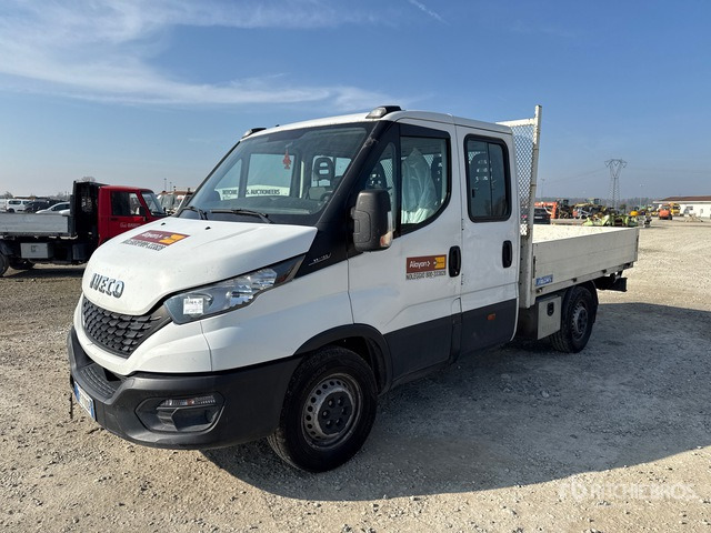 2020 Iveco Daily 35-120 Crew Cab (Inoperable) Flatbed Truck - Kamion sa tovarnim sandukom: slika 1 2020 Iveco Daily 35-120 Crew Cab (Inoperable) Flatbed Truck - Kamion sa tovarnim sandukom: slika 1