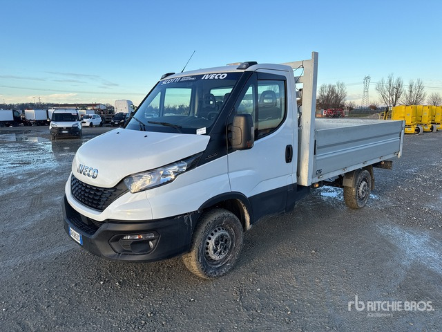 2020 Iveco Daily 35S14 4x2 Flatbed Truck - Kamion sa tovarnim sandukom: slika 1 2020 Iveco Daily 35S14 4x2 Flatbed Truck - Kamion sa tovarnim sandukom: slika 1