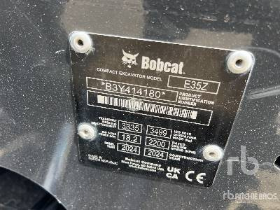 BOBCAT E35Z - Mini bager: slika 5 BOBCAT E35Z - Mini bager: slika 5