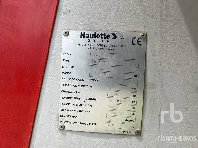 HAULOTTE - Zglobna platforma: slika 5 HAULOTTE - Zglobna platforma: slika 5