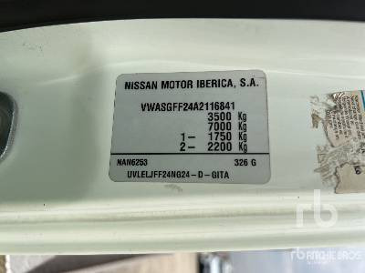 NISSAN CABSTAR 35.11 2011 Multitel MX200DS 20 m on - Vazdušna platforma montirana na kamion: slika 5 NISSAN CABSTAR 35.11 2011 Multitel MX200DS 20 m on - Vazdušna platforma montirana na kamion: slika 5
