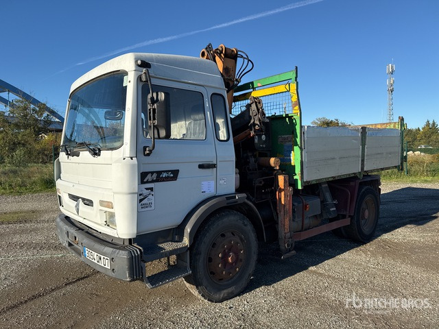 1998 Renault Midliner M210 1990 atlas 80.1 4000 kg on 4x2 ... Flatbed Truck with Crane - Kamion sa tovarnim sandukom, Kamion sa dizalicom: slika 2 1998 Renault Midliner M210 1990 atlas 80.1 4000 kg on 4x2 ... Flatbed Truck with Crane - Kamion sa tovarnim sandukom, Kamion sa dizalicom: slika 2