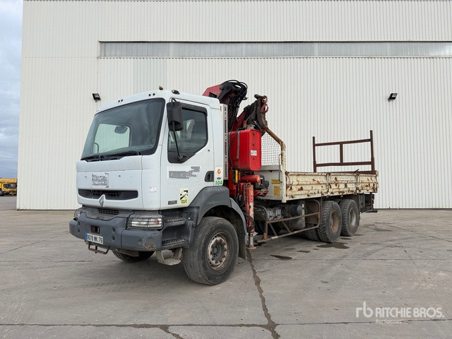 2003 Renault Kerax 380 2003 Fassi F270A Articulated Bo ... Flatbed Truck with Crane - Kamion sa tovarnim sandukom, Kamion sa dizalicom: slika 1 2003 Renault Kerax 380 2003 Fassi F270A Articulated Bo ... Flatbed Truck with Crane - Kamion sa tovarnim sandukom, Kamion sa dizalicom: slika 1