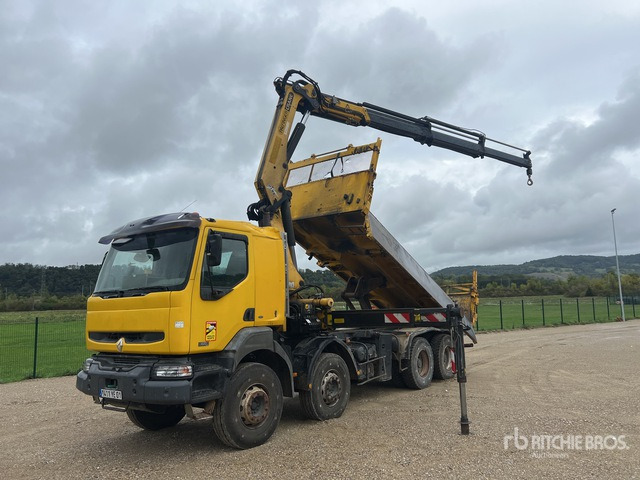2006 Renault Kerax 380 2005 Palfinger PK20002 6100 kg ... Dump Truck with Crane - Istovarivač: slika 1 2006 Renault Kerax 380 2005 Palfinger PK20002 6100 kg ... Dump Truck with Crane - Istovarivač: slika 1