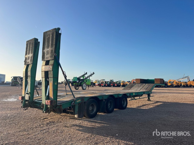 2007 ACTM S46315R Semi-Remorque Porte-Engins 3 Es ... Lowboy Trailer - Niska poluprikolica za prevoz: slika 4 2007 ACTM S46315R Semi-Remorque Porte-Engins 3 Es ... Lowboy Trailer - Niska poluprikolica za prevoz: slika 4