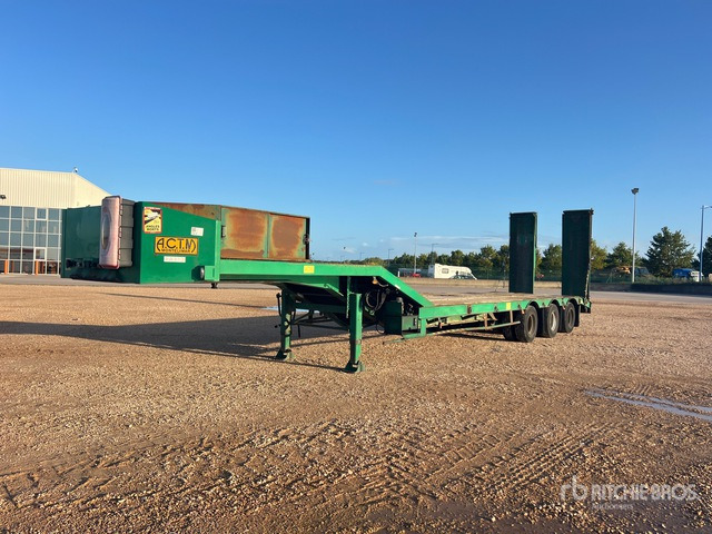 2007 ACTM S46315R Semi-Remorque Porte-Engins 3 Es ... Lowboy Trailer - Niska poluprikolica za prevoz: slika 2 2007 ACTM S46315R Semi-Remorque Porte-Engins 3 Es ... Lowboy Trailer - Niska poluprikolica za prevoz: slika 2