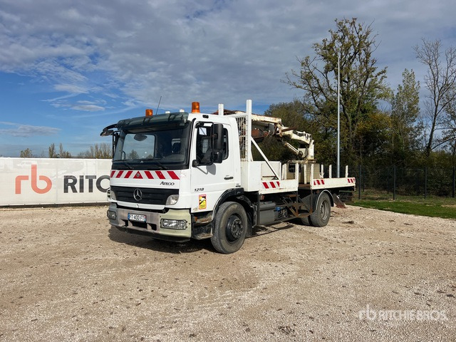 2008 Mercedes-Benz Atego 1218 2008 HEP Telecom20 on 4x2 Camio ... Digger Derrick Truck - Veliki kamon za bušenje, Kamion: slika 1 2008 Mercedes-Benz Atego 1218 2008 HEP Telecom20 on 4x2 Camio ... Digger Derrick Truck - Veliki kamon za bušenje, Kamion: slika 1