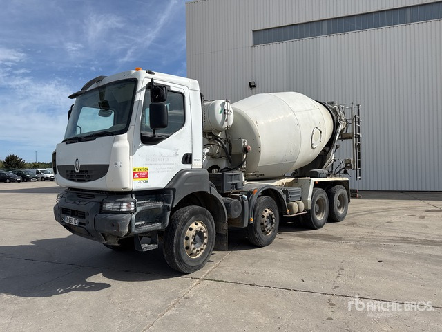 2008 Renault Kerax 370DXi 8x4 Camion Malaxeur Mixer Truck - Mikser za beton: slika 1 2008 Renault Kerax 370DXi 8x4 Camion Malaxeur Mixer Truck - Mikser za beton: slika 1