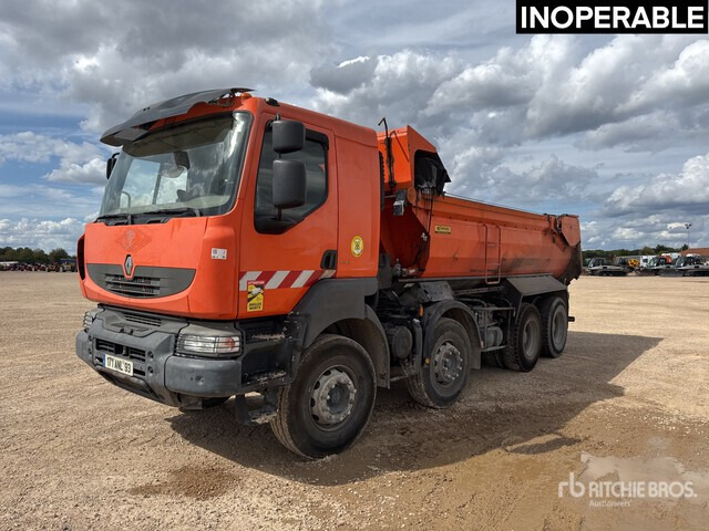 2008 Renault Kerax 410 DXi 8x4 Camion Benne (Inoperable) Tri/A Dump Truck - Istovarivač: slika 2 2008 Renault Kerax 410 DXi 8x4 Camion Benne (Inoperable) Tri/A Dump Truck - Istovarivač: slika 2