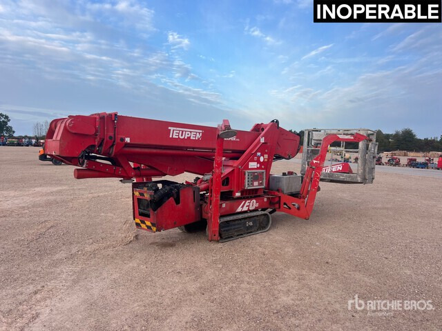 2008 Teupen LEO23GT Nacelle Araignee Spider (Inoper ... Articulating Boom Lift - Zglobna platforma: slika 1 2008 Teupen LEO23GT Nacelle Araignee Spider (Inoper ... Articulating Boom Lift - Zglobna platforma: slika 1