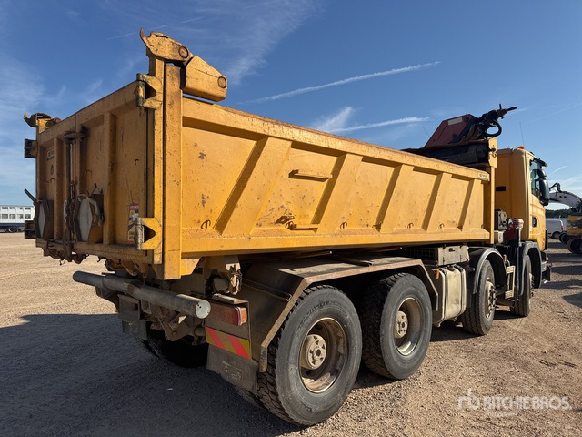 2009 Scania G420 2008 HMF 1720K2 3610 kg Articul ... Dump Truck with Crane - Istovarivač, Kamion sa dizalicom: slika 3 2009 Scania G420 2008 HMF 1720K2 3610 kg Articul ... Dump Truck with Crane - Istovarivač, Kamion sa dizalicom: slika 3