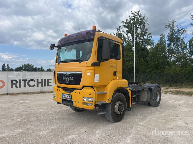 2010 MAN TGS18.440 4x4HBLS 4x4 Tracteur Routier S/A Day Cab Truck Tractor - Tarup/ Mulčer: slika 2 2010 MAN TGS18.440 4x4HBLS 4x4 Tracteur Routier S/A Day Cab Truck Tractor - Tarup/ Mulčer: slika 2