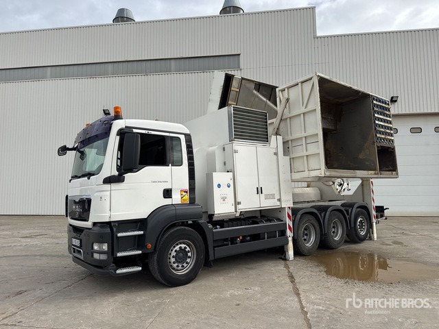 2011 MAN TGS35.480 2010 MTS 4A14T36.000V on 8x4 Ca ... Vacuum Excavator Truck - Vakuumska cisterna: slika 3 2011 MAN TGS35.480 2010 MTS 4A14T36.000V on 8x4 Ca ... Vacuum Excavator Truck - Vakuumska cisterna: slika 3