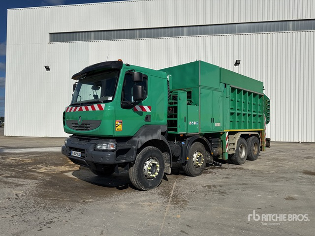 2011 Renault Kerax 8x4 Camion Aspiratrice Vacuum Excavator Truck - Vakuumska cisterna: slika 1 2011 Renault Kerax 8x4 Camion Aspiratrice Vacuum Excavator Truck - Vakuumska cisterna: slika 1