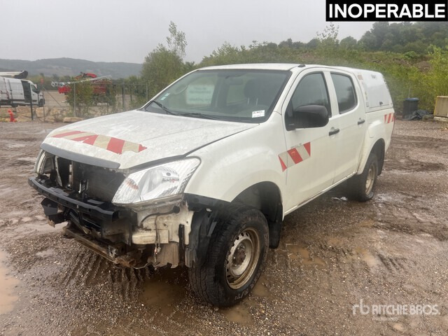 2013 Isuzu D-MAX 4x4 Dual Cab (Inoperable) Pickup - Pikap: slika 1 2013 Isuzu D-MAX 4x4 Dual Cab (Inoperable) Pickup - Pikap: slika 1
