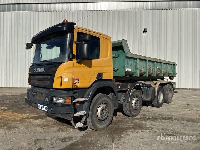 2013 Scania P440 8x4 Camion Ampliroll 8x4 Roll-Off Truck - Kamion sa hidrauličnom kukom: slika 2 2013 Scania P440 8x4 Camion Ampliroll 8x4 Roll-Off Truck - Kamion sa hidrauličnom kukom: slika 2