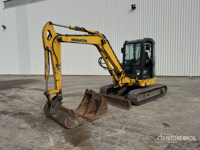 2014 Komatsu PC55MR-3 Mini-Pelle Mini Excavator: <6.6t - Mini bager: slika 1 2014 Komatsu PC55MR-3 Mini-Pelle Mini Excavator: <6.6t - Mini bager: slika 1