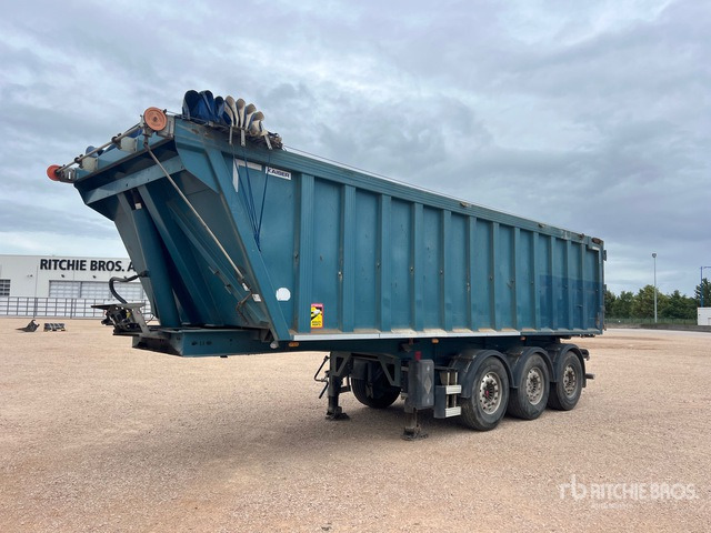 2015 Robuste Kaiser BDAB3XX Tri/A Semi-Remorque Benne 3 Essieux End Dump Trailer - Poluprikolica istovarivača: slika 2 2015 Robuste Kaiser BDAB3XX Tri/A Semi-Remorque Benne 3 Essieux End Dump Trailer - Poluprikolica istovarivača: slika 2