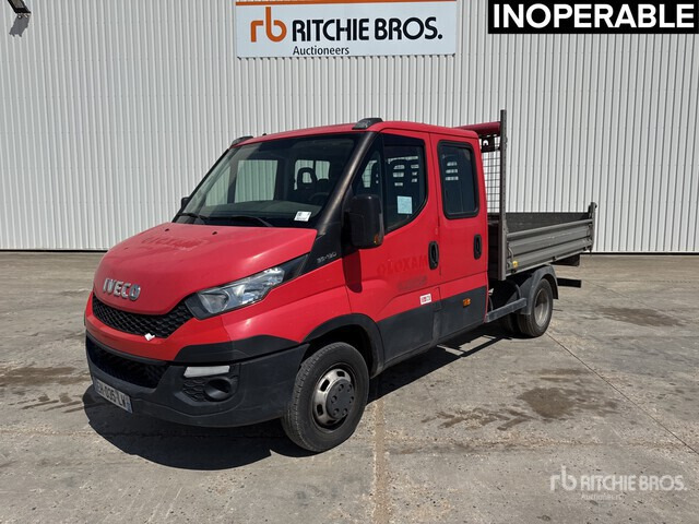 2016 Iveco 35-130 Camion Benne (Inoperable) Dump Truck: Light Duty - Dostavno vozilo kiper, Dostavno vozilo sa duplom kabinom: slika 2 2016 Iveco 35-130 Camion Benne (Inoperable) Dump Truck: Light Duty - Dostavno vozilo kiper, Dostavno vozilo sa duplom kabinom: slika 2