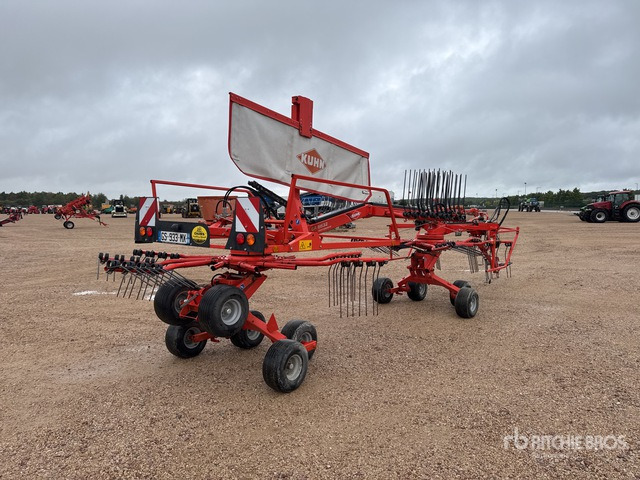2016 Kuhn GA6632 6.6 m Semi-Mount 2 Rotor Andaineuse Hay Rake - Prevrtač/ Grabuljač: slika 3 2016 Kuhn GA6632 6.6 m Semi-Mount 2 Rotor Andaineuse Hay Rake - Prevrtač/ Grabuljač: slika 3