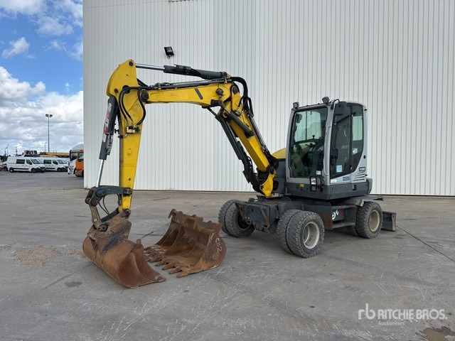 2016 Wacker Neuson EW65 Pelle Sur Pneus Wheel Excavator - Bager točkaš: slika 2 2016 Wacker Neuson EW65 Pelle Sur Pneus Wheel Excavator - Bager točkaš: slika 2