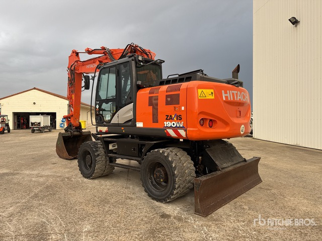 2018 Hitachi ZX190W-6 Pelle Sur Pneus Wheel Excavator - Bager točkaš: slika 3 2018 Hitachi ZX190W-6 Pelle Sur Pneus Wheel Excavator - Bager točkaš: slika 3