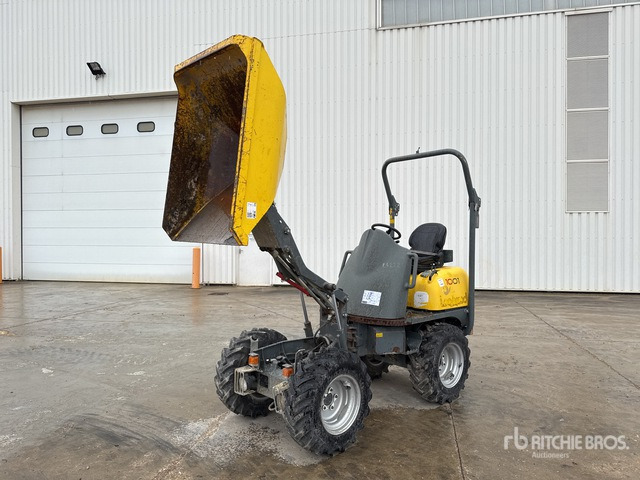 2018 Wacker 1001 1 t 4x4 Hi-Tip Motobasculeur A ... Dumper - Mini kiper: slika 3 2018 Wacker 1001 1 t 4x4 Hi-Tip Motobasculeur A ... Dumper - Mini kiper: slika 3