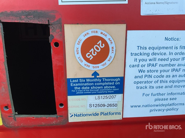 2009 Genie LS125 Telescopic Boom Lift - Teleskopska platforma: slika 1 2009 Genie LS125 Telescopic Boom Lift - Teleskopska platforma: slika 1