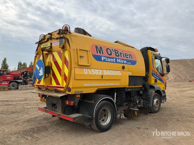 2012 DAF 55.220 2017 Johnston on Sweeper Truck - Autočistilica: slika 4 2012 DAF 55.220 2017 Johnston on Sweeper Truck - Autočistilica: slika 4
