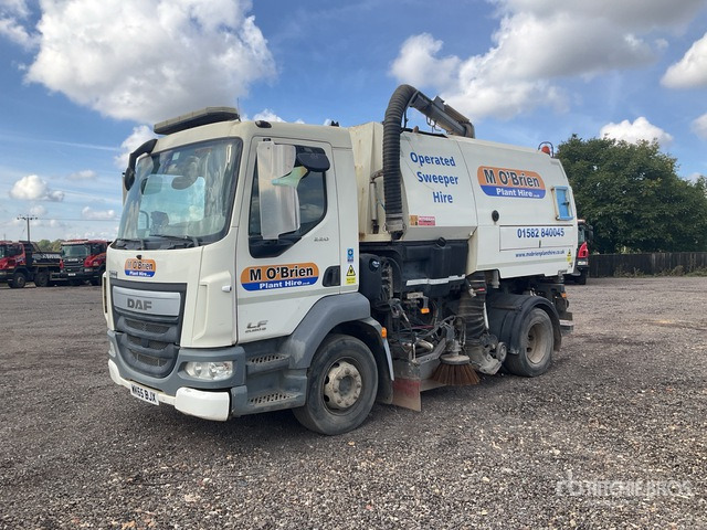 2015 DAF LF Euro 6 2015 Johnston on Sweeper Truck - Autočistilica: slika 1 2015 DAF LF Euro 6 2015 Johnston on Sweeper Truck - Autočistilica: slika 1