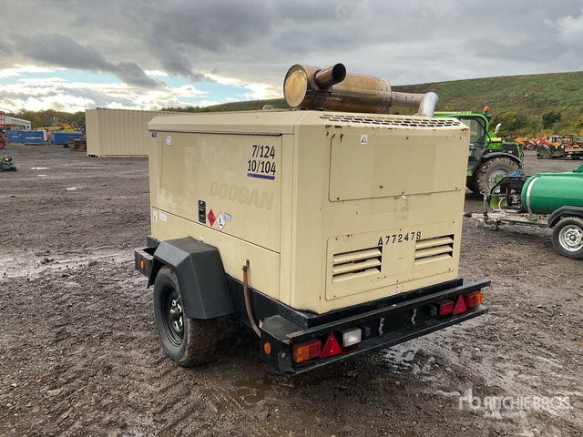 2017 Doosan 7/124-10/104 Mobile Air Compressor - Kompresor za vazduh: slika 3 2017 Doosan 7/124-10/104 Mobile Air Compressor - Kompresor za vazduh: slika 3