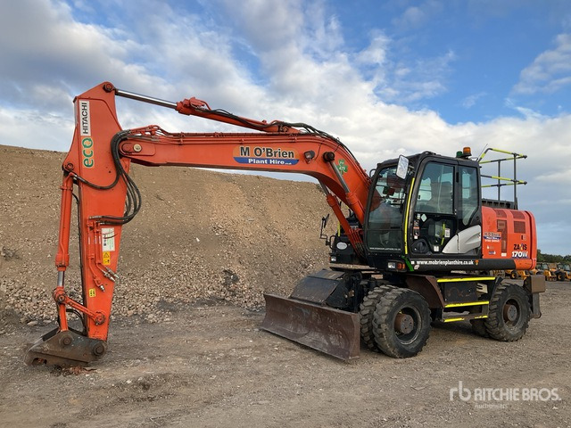 2017 Hitachi ZX170W-6 Highway Wheeled Excavator - Bager točkaš: slika 1 2017 Hitachi ZX170W-6 Highway Wheeled Excavator - Bager točkaš: slika 1