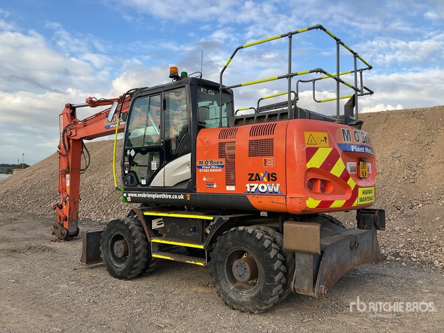 2017 Hitachi ZX170W-6 Highway Wheeled Excavator - Bager točkaš: slika 4 2017 Hitachi ZX170W-6 Highway Wheeled Excavator - Bager točkaš: slika 4
