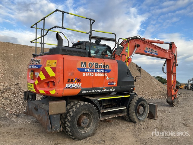 2017 Hitachi ZX170W-6 Highway Wheeled Excavator - Bager točkaš: slika 3 2017 Hitachi ZX170W-6 Highway Wheeled Excavator - Bager točkaš: slika 3