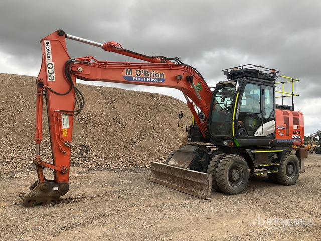 2018 Hitachi ZX170W-6 Wheel Excavator - Bager točkaš: slika 1 2018 Hitachi ZX170W-6 Wheel Excavator - Bager točkaš: slika 1