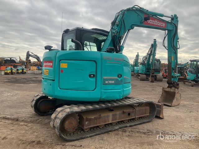 2018 Kobelco SK75SR-3E Tracked Excavator - Bager guseničar: slika 3 2018 Kobelco SK75SR-3E Tracked Excavator - Bager guseničar: slika 3