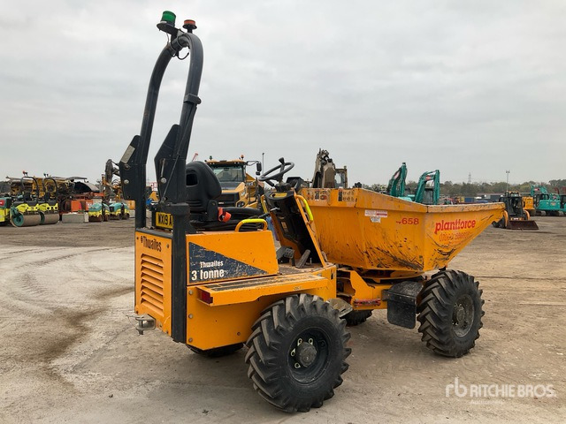 2019 Thwaites MACH580 3 ton 4x4 Swivel Dumper - Mini kiper: slika 3 2019 Thwaites MACH580 3 ton 4x4 Swivel Dumper - Mini kiper: slika 3