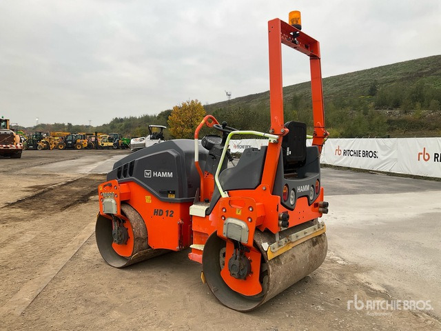 2020 Hamm HD12VV 2020 Hamm HD12VV Double Drum Roller Double Drum Roller - Valjak za puteve: slika 3 2020 Hamm HD12VV 2020 Hamm HD12VV Double Drum Roller Double Drum Roller - Valjak za puteve: slika 3