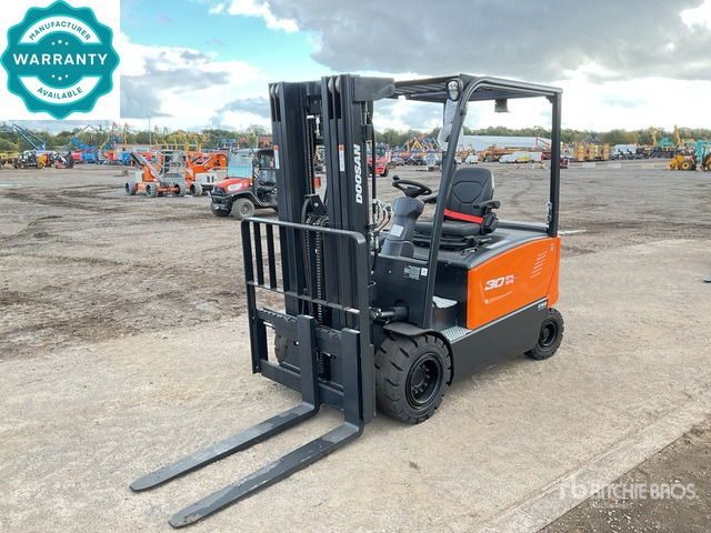 2023 Doosan B30X-7 PLUS 3000 kg (Unused) Electric Forklift - Električni viljuškar: slika 1 2023 Doosan B30X-7 PLUS 3000 kg (Unused) Electric Forklift - Električni viljuškar: slika 1