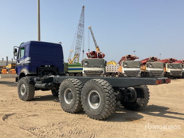 1996 Mercedes-Benz 2538 6x6 Cab and Chassis - Kamion sa golom šasijom i zatvorenom kabinom: slika 3 1996 Mercedes-Benz 2538 6x6 Cab and Chassis - Kamion sa golom šasijom i zatvorenom kabinom: slika 3