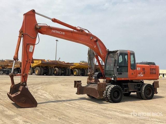2005 Hitachi ZX210W - Bager točkaš: slika 1 2005 Hitachi ZX210W - Bager točkaš: slika 1