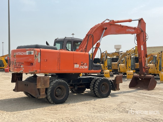 2005 Hitachi ZX210W - Bager točkaš: slika 4 2005 Hitachi ZX210W - Bager točkaš: slika 4