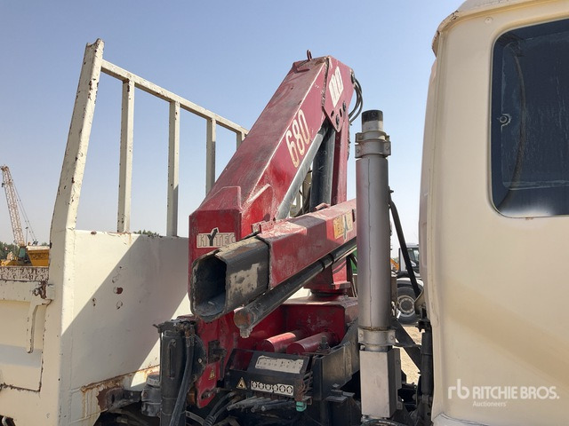 2006 Nissan MK210 2006 HMF 683K1 Knuckle Boom on 4x2 Flatbed Truck with Crane - Kamion sa tovarnim sandukom, Kamion sa dizalicom: slika 5 2006 Nissan MK210 2006 HMF 683K1 Knuckle Boom on 4x2 Flatbed Truck with Crane - Kamion sa tovarnim sandukom, Kamion sa dizalicom: slika 5