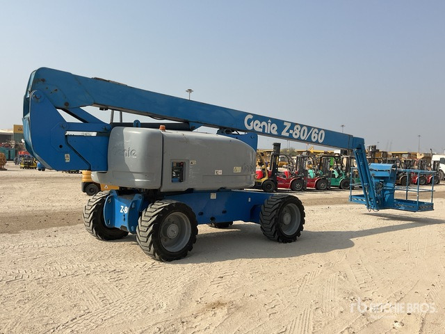 2007 Genie Z80/60 4WD Diesel Articulating Boom Lift - Zglobna platforma: slika 4 2007 Genie Z80/60 4WD Diesel Articulating Boom Lift - Zglobna platforma: slika 4